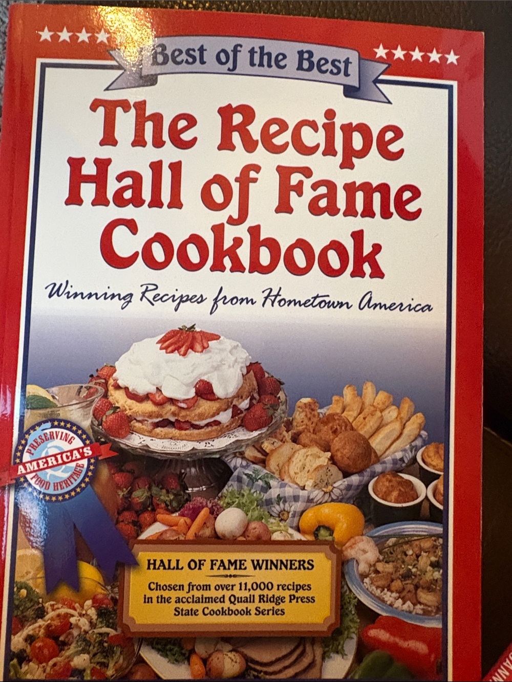The Recipe Hall of Fame Cookbook by - Red Cover
